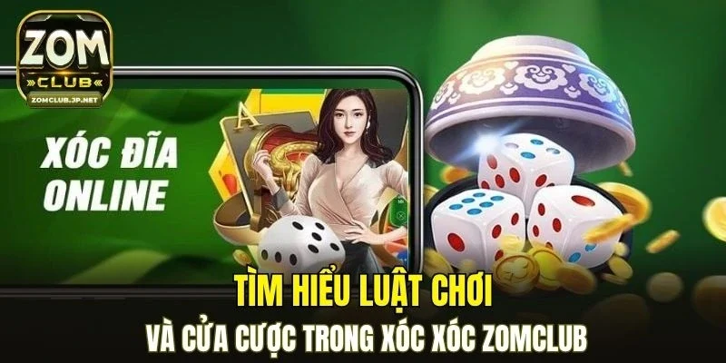 Tìm hiểu luật chơi và cửa cược trong xóc xóc ZOMCLUB